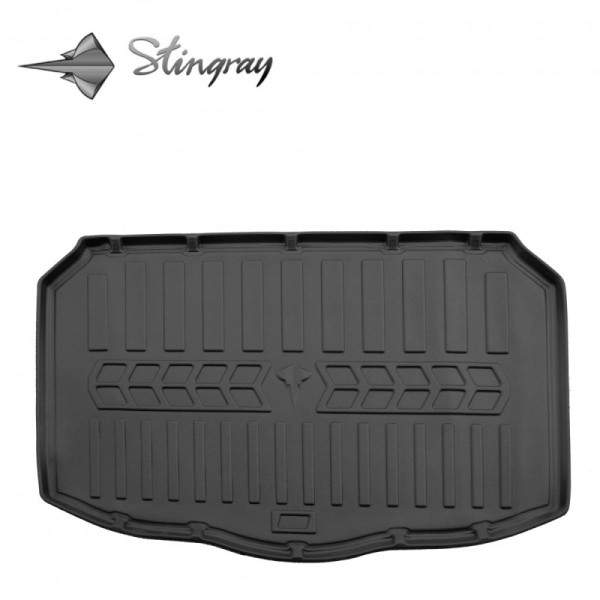 Kummist 3D pagasiruumi matt NISSAN QASHQAI J12 alates 2021a. (lower trunk) / 6014041 / kõrgendatud servad