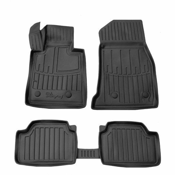 Kummist 3D jalamatid BMW 1 F20 2011-2018a., 5 pc. / must / 5027245 / kõrgendatud servad