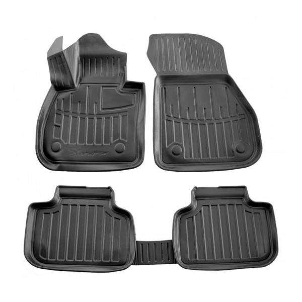 Kummist 3D jalamatid BMW X1 F48 2015-2022a., 5 pc. / must / 5027185 / kõrgendatud servad