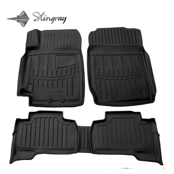 Kummist 3D jalamatid SUZUKI Grand Vitara JT 2005-2017a., 5 pc. / must / 5021045 / kõrgendatud servad