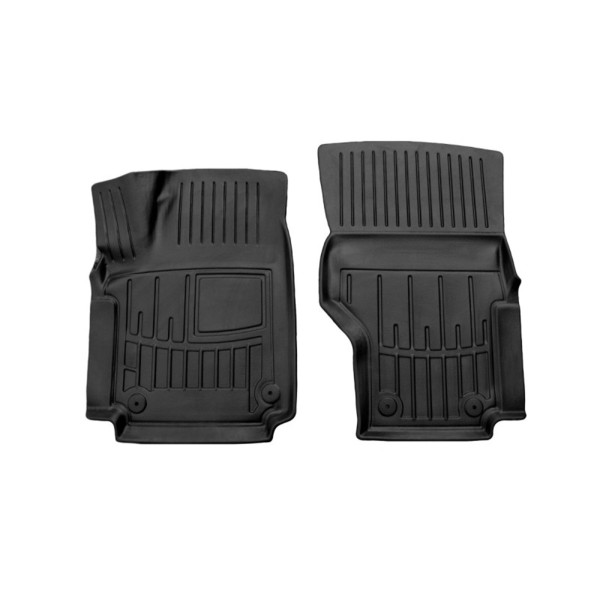 Kummist 3D jalamatid VOLKSWAGEN Amarok 2010-2022a., 2 pc. / must / 5024412 / kõrgendatud servad