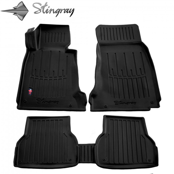 Kummist 3D jalamatid BMW 5 E39 1995–2003, 5 tk / must / 5027015 / kõrgendatud servad