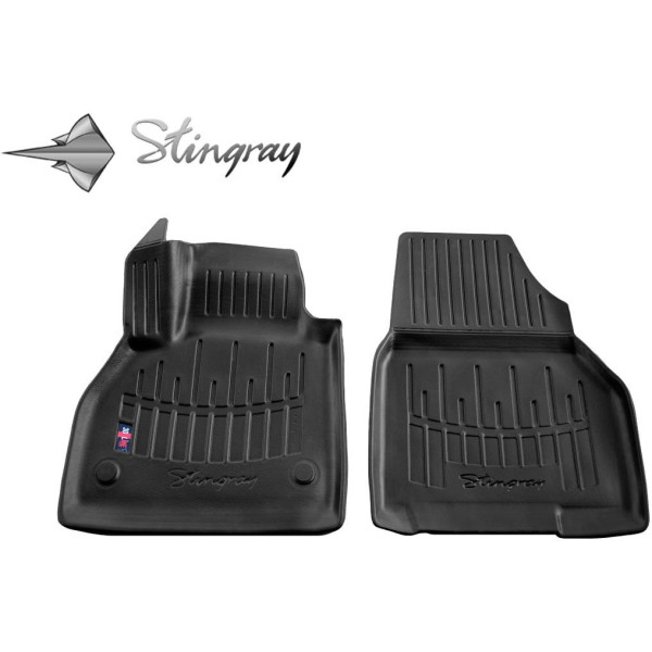 Kummist 3D jalamatid RENAULT Kangoo II 2008-2020a., 2 tk / must / 5018112 / kõrgendatud servad