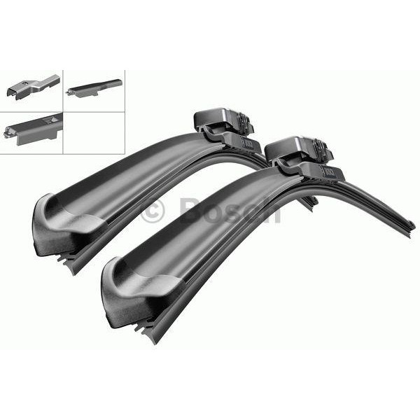 Puhastite komplekt Bosch Aerotwin Multi-Clip Spoiler AM466S, 650/380 mm