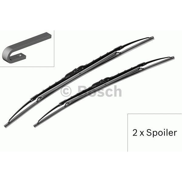 Puhastite komplekt Bosch Twin Spoiler 046S, 680/680 mm