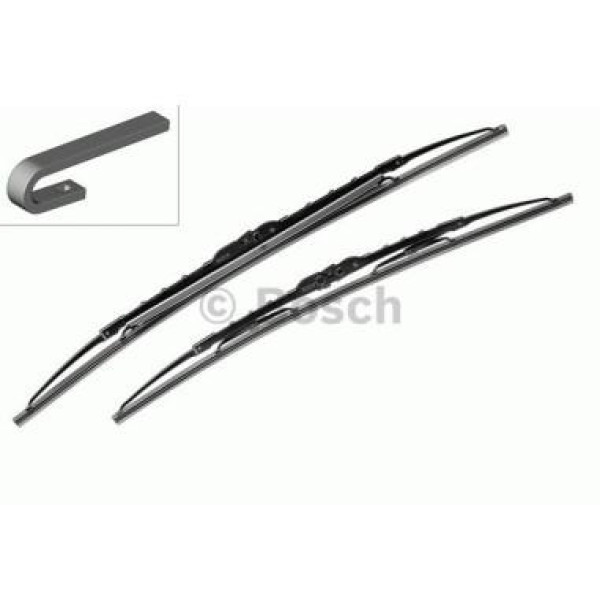 Puhastite komplekt Bosch Twin Spoiler 606S, 600/500 mm