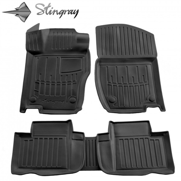 Kummist 3D jalamatid MERCEDES BENZ W164 ML 2005-2011a., 5 pc. / must / 5012115 / kõrgendatud servad