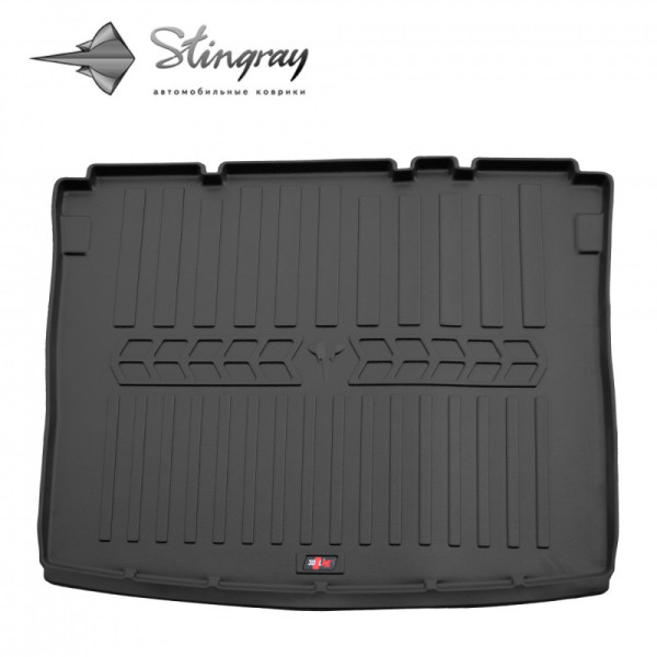 Kummist 3D pagasiruumi matt VOLKSWAGEN Caddy III 2K 2003-2020a. (short base, 4 doors LIFE) / 6024161 / kõrgendatud servad